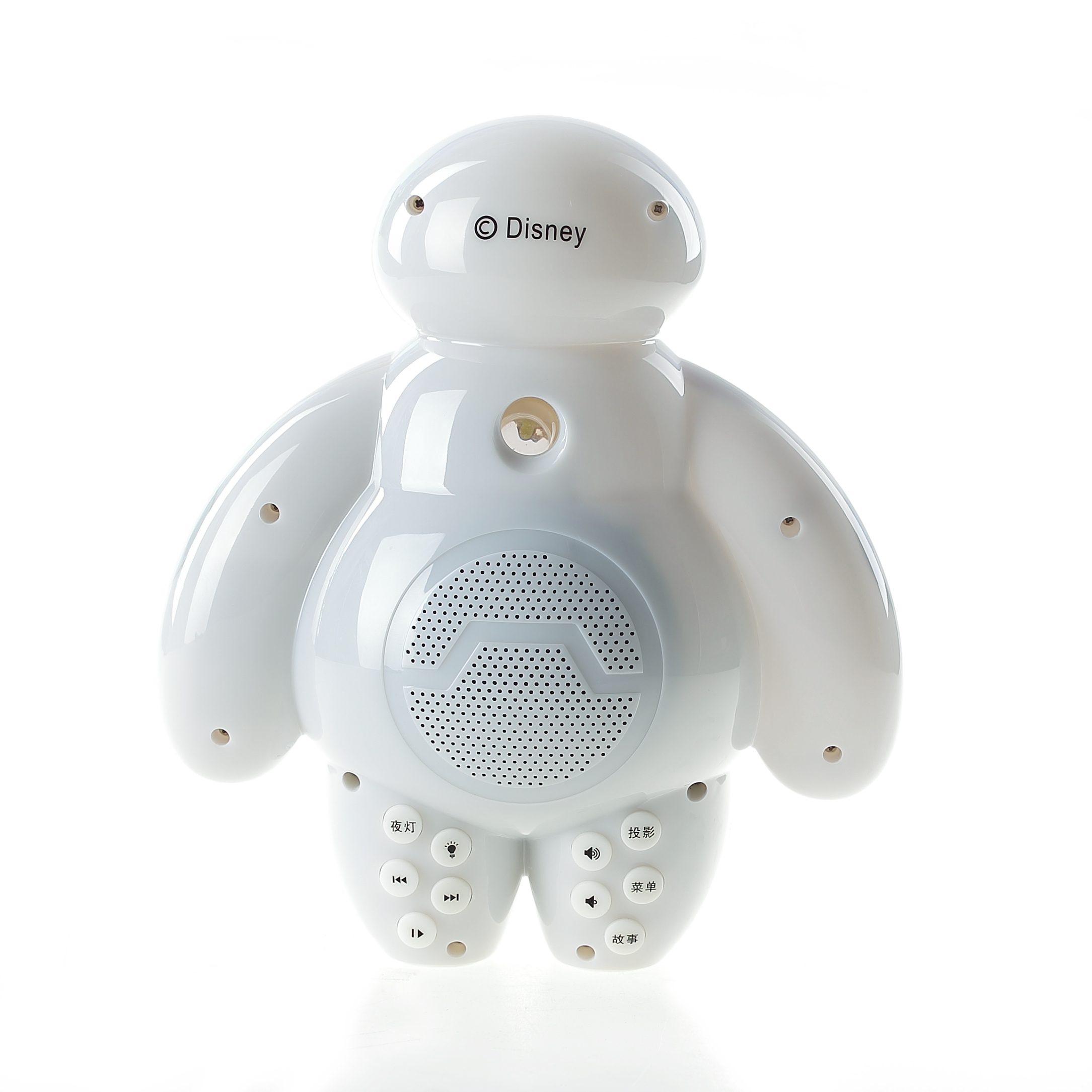 迪士尼(Disney) CE-808S 婴儿早教机0-3-6岁中英语益智玩具学习儿童智能机器人对话故事机 大白