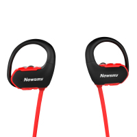 纽曼(Newsmy)MP3播放器 Q12 8G 红色 头戴式运动蓝牙耳机 跑步健身型挂耳式 MP3音乐播放器