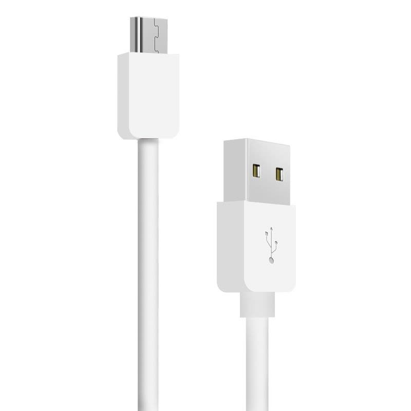 Newmine纽曼连接线M703 安卓手机通用 MICRO USB 2. 0 快充 PVC材质 白色加长线 线长3.0米图片