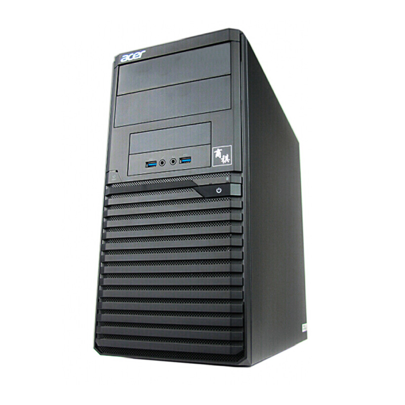 宏碁(acer)商祺V4220 1401台式商用电脑主机(G3930 4GB 1TB 无光驱 串口 Linux 3年)