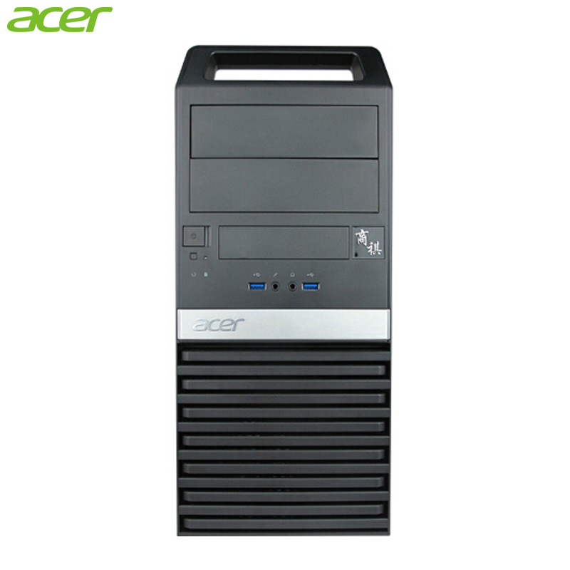 宏碁(acer)商祺N4660 5401台式商用电脑主机(I3-7100 4G 1T 无驱 串口 并口 Linux3年)