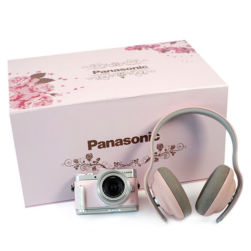 松下(Panasonic)Lumix DC-GF9KGK(12-32)微型单电套机 4K美颜自拍 微单相机 粉色礼盒装图片