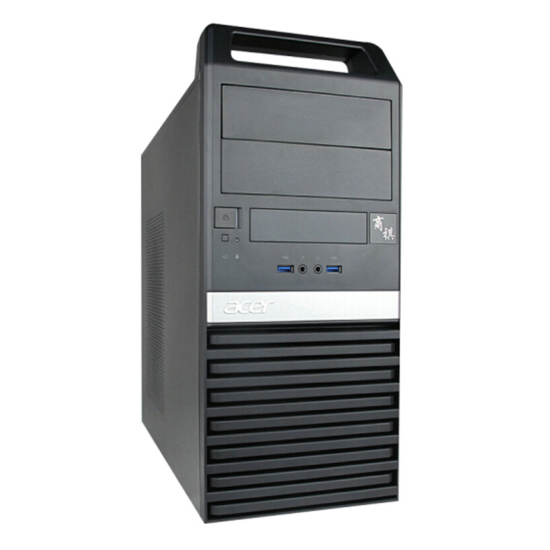 宏碁(acer)商祺N4660 7401台式商用电脑 21.5英寸屏(七代I5 4G 1T 无光驱 串并口Linux)
