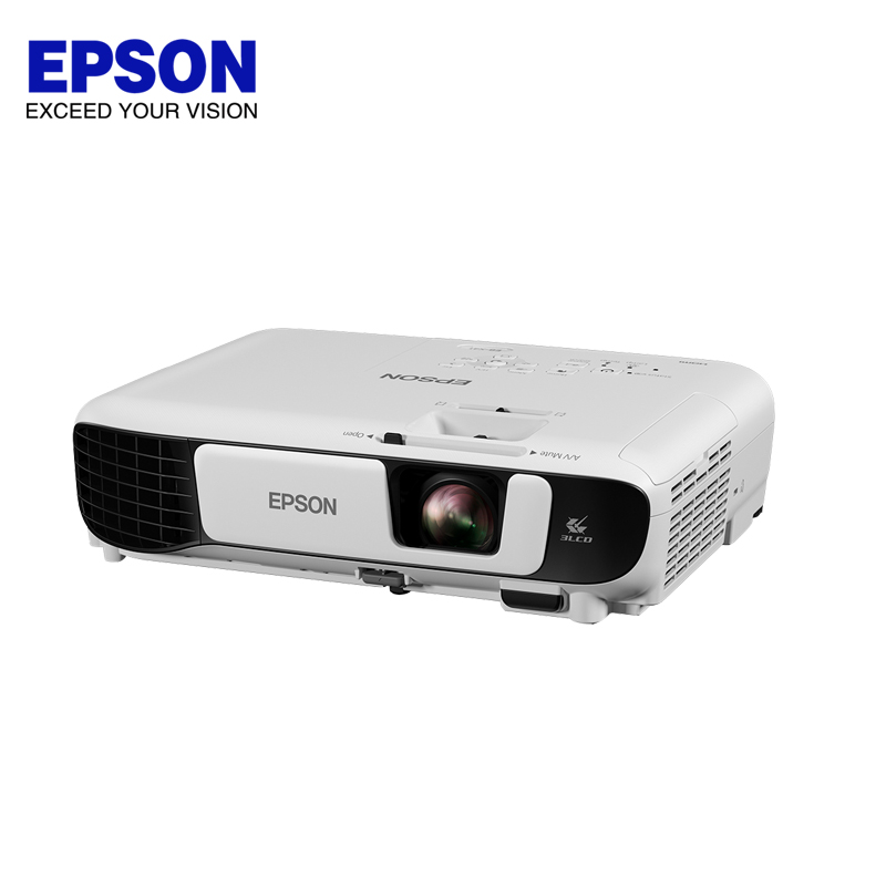 爱普生(EPSON) CB-W42 3LCD 商务易用投影机 无线四画面投影+120英寸4:3电动幕布(赠送三角架)