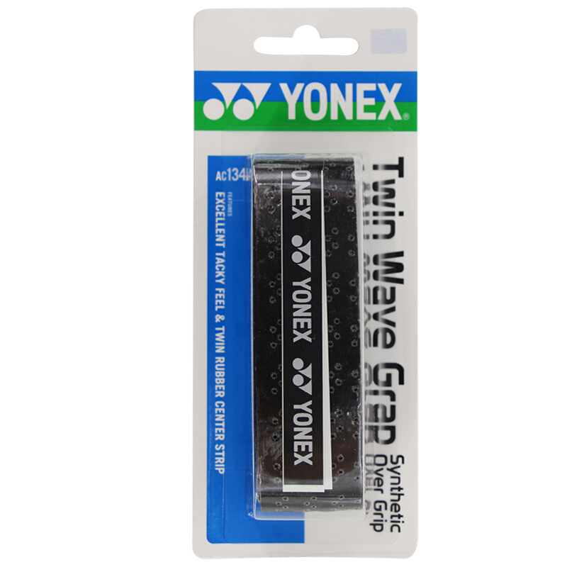尤尼克斯YONEX羽毛球拍龙骨手胶PU(带孔)减震防滑吸汗带AC-134EX长宽高1020*28*0.6mm