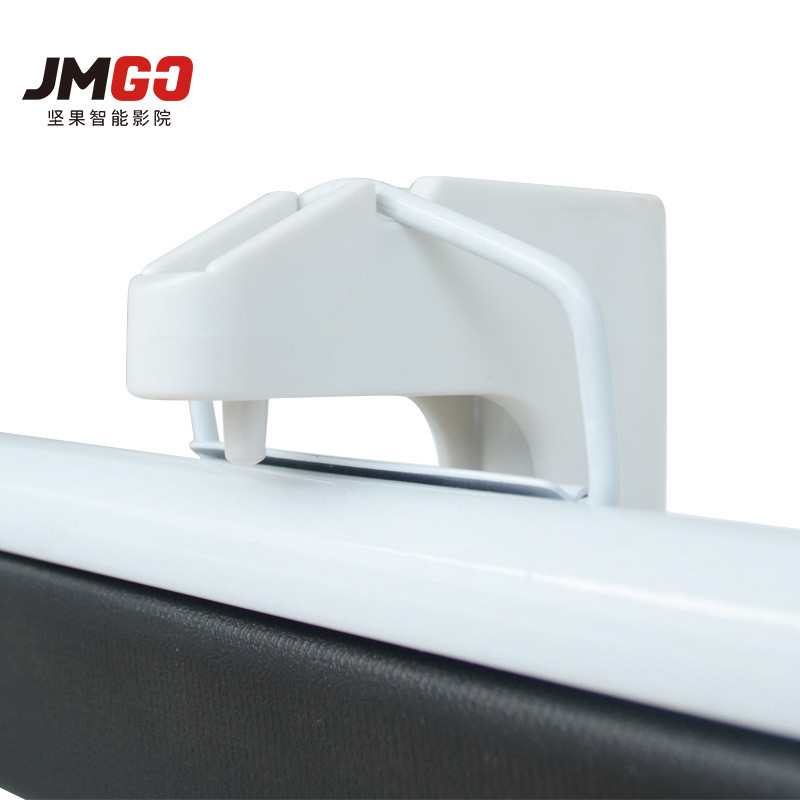 坚果JMGO 专业投影 投影配件 铝合金支架幕布100寸 16:9 宽屏幕比168度可视角度 稳固支撑 可移动收纳