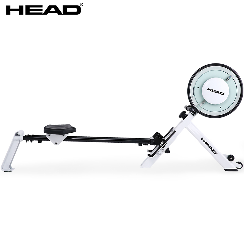 HEAD海德纸牌屋玻璃划船机家用磁控折叠划船器划船健身器材HR520
