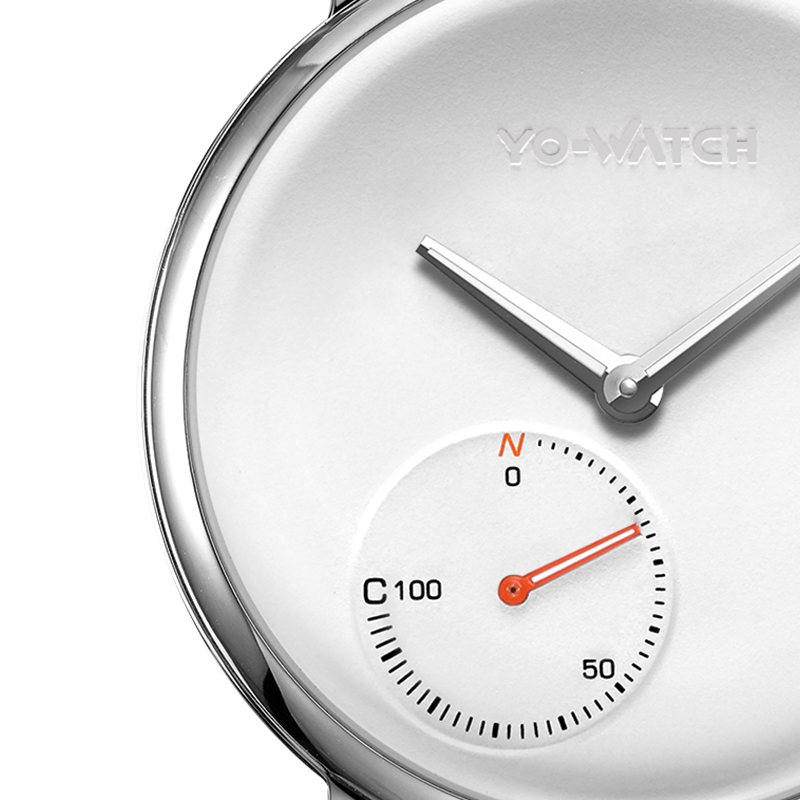 YO-WATCH Shine智能手表P6730M-灰色硅胶带款