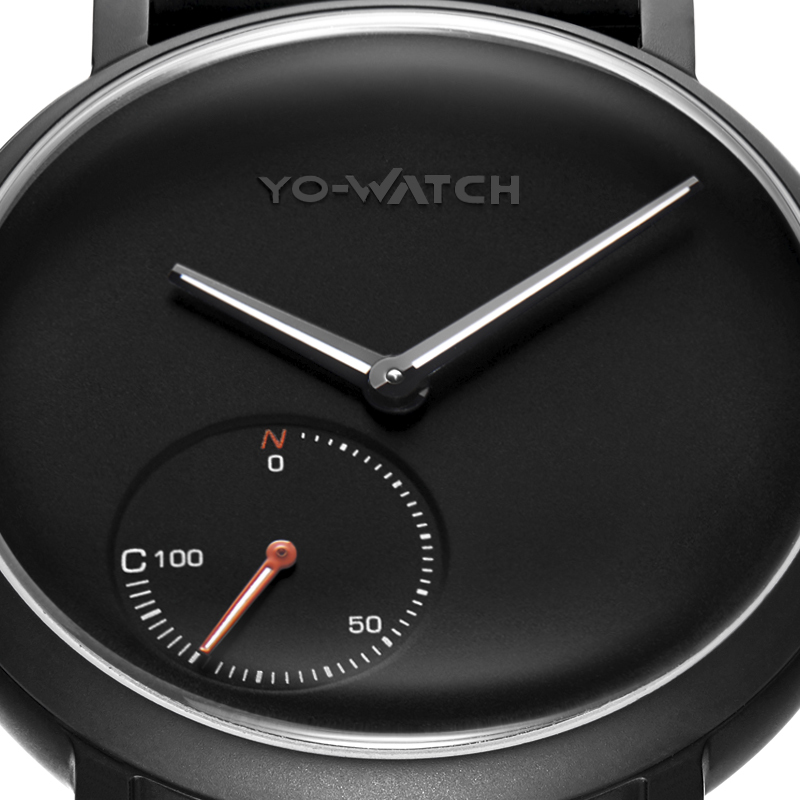 YO-WATCH Shine智能手表P6730M-橙色硅胶带款