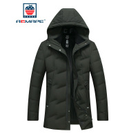 AEMAPE苹果 羽绒服男士带帽冬季保暖男装外套