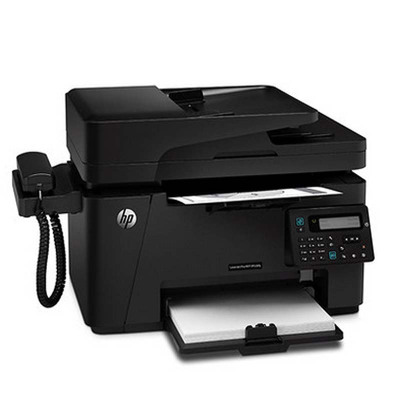 惠普(HP)LaserJet Pro MFP M128fp黑白激光打印复印扫描传真一体机 电话手柄 YZ