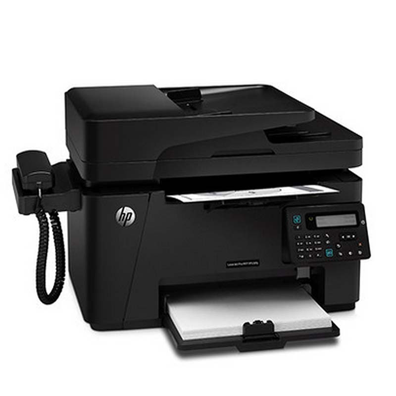 惠普(HP)LaserJet Pro MFP M128fp黑白激光打印复印扫描传真一体机 电话手柄 YZ