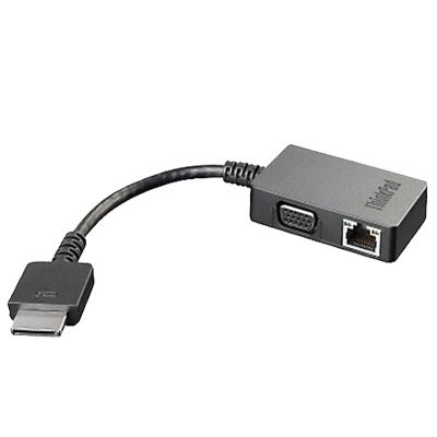 lenovo联想 OneLink+ to VGA/RJ45 adapter 转接线 4X90J31060 (根)