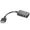 lenovo联想 OneLink+ to VGA/RJ45 adapter 转接线 4X90J31060 (根)