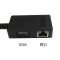 lenovo联想 OneLink+ to VGA/RJ45 adapter 转接线 4X90J31060 (根)