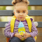 Skip Hop斯凯雷普动物系列TRITAN儿童学饮吸管杯密封防漏杯环保杯350ml 3-12岁 小蜜蜂款