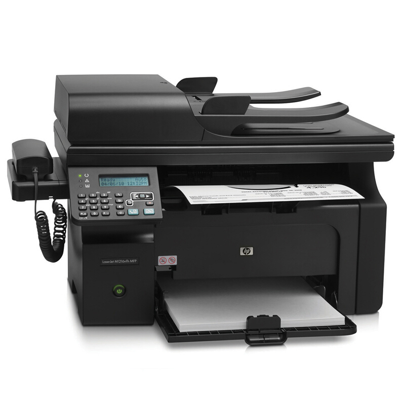 惠普(HP)LaserJet Pro M1216nfh 黑白多功能激光一体机(打印 复印 扫描 传真)YZ