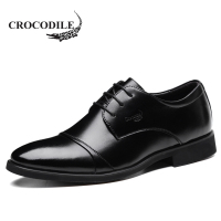 鳄鱼恤 CROCODILE 商务休闲鞋男士皮鞋高品质正装鞋经典款婚鞋 2063