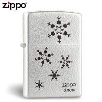ZIPPO正版打火机1-5五朵雪花原装防风芝宝正品5朵雪花