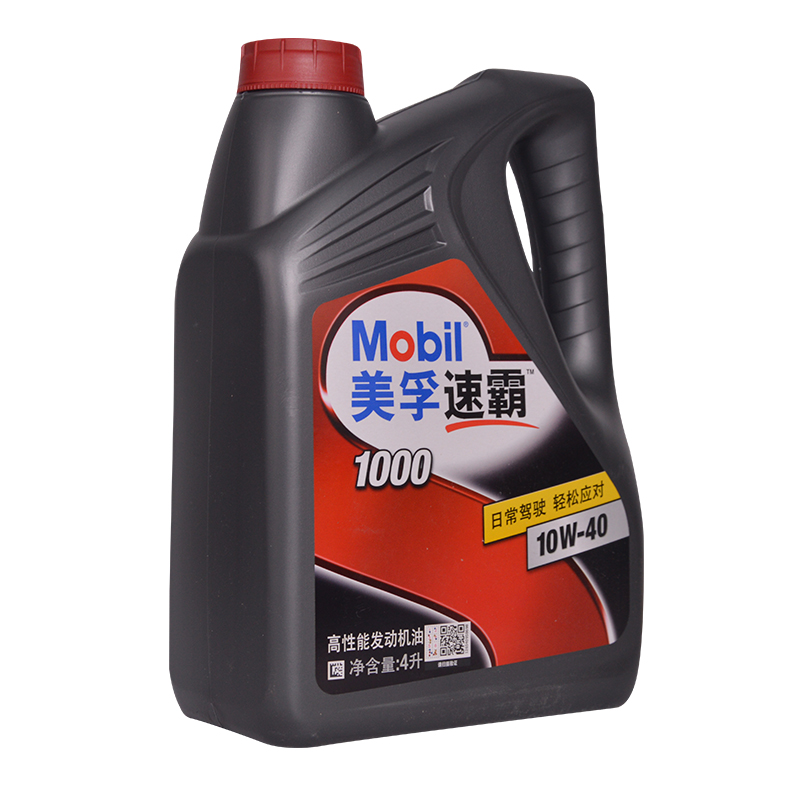 美孚(Mobil)美孚速霸1000 矿物质机油 10W40 SN级 4L装