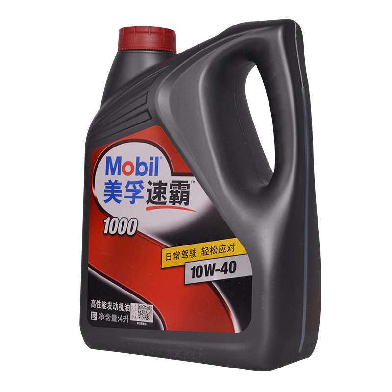 美孚(Mobil)美孚速霸1000 矿物质机油 10W40 SN级 4L装