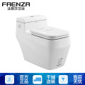 法恩莎卫浴 马桶（FAENZA）FB1679”钻“系列 静音缓降脲醛盖板坐便器 矮水箱节水高端款座便器