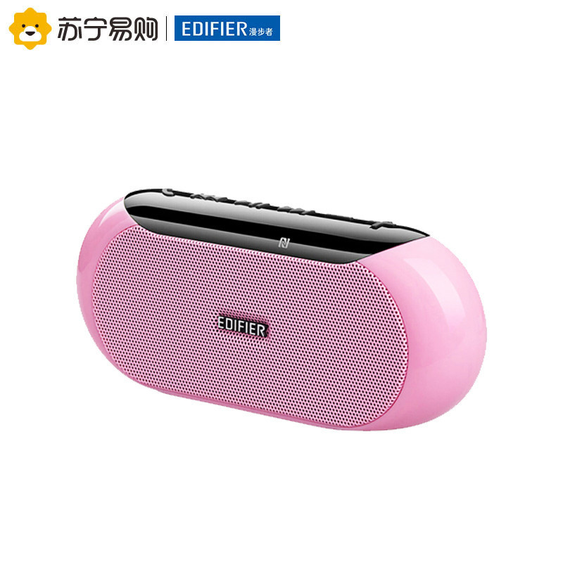 Edifier/漫步者 M21蓝牙音箱小音响迷你便携式插卡低音炮户外无线 粉色