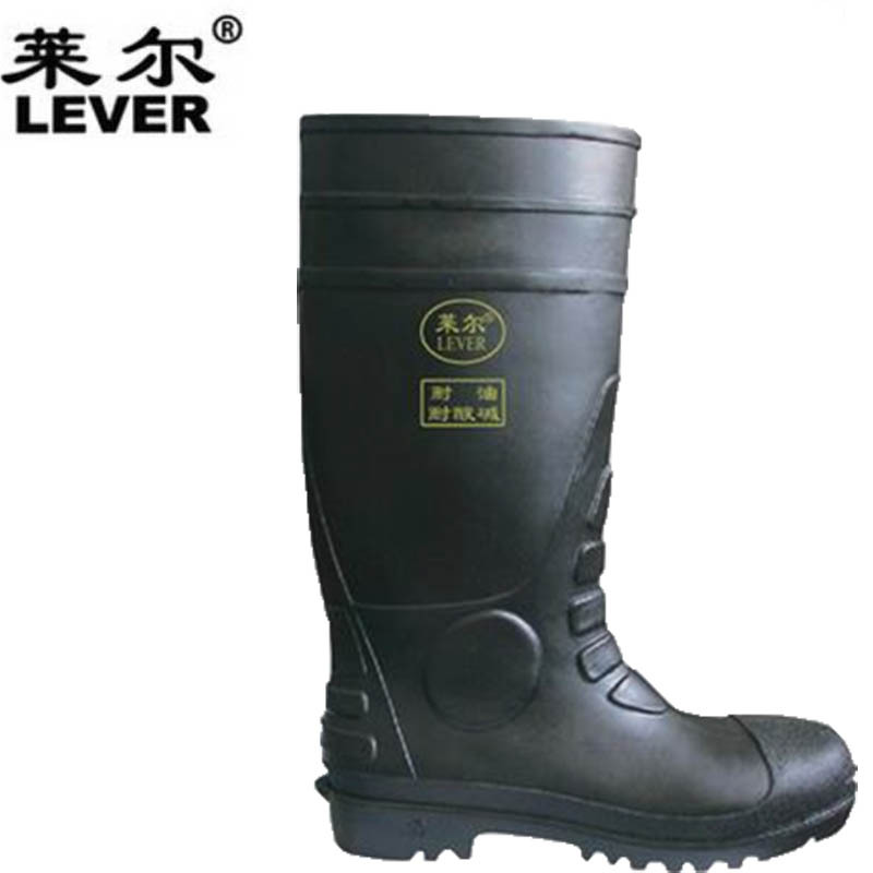 莱尔 纯黑 高筒雨鞋 39码 SM-2-99 （双）