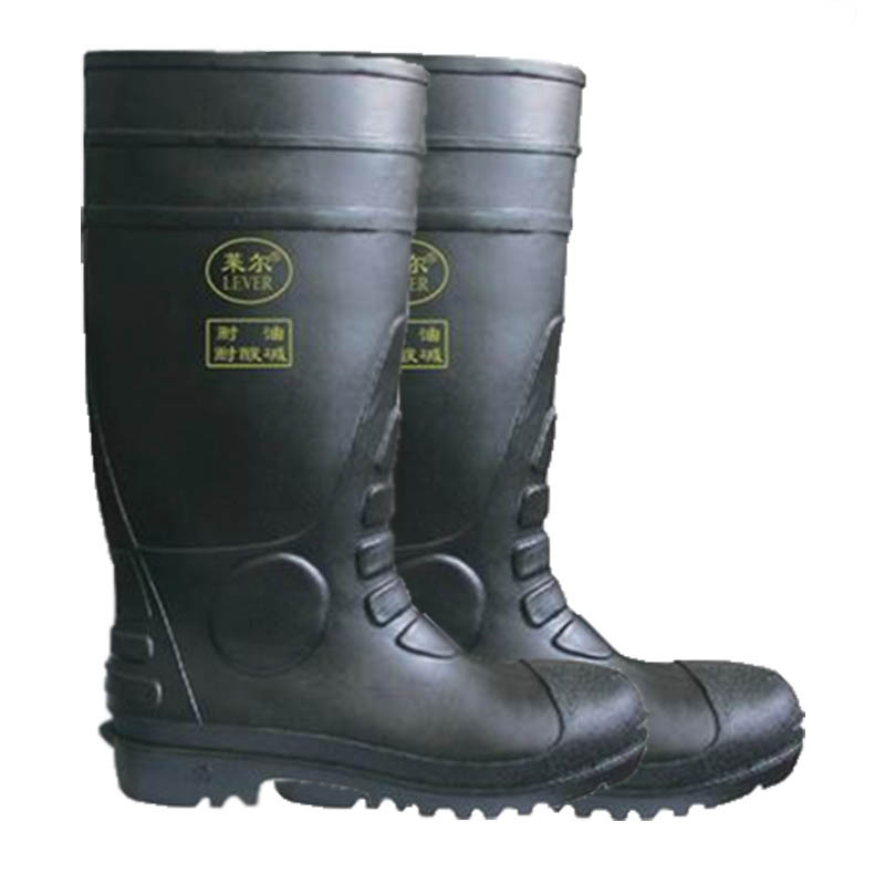 莱尔 纯黑 高筒雨鞋 39码 SM-2-99 （双）