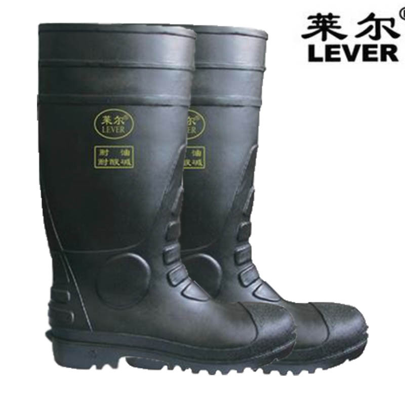 莱尔 纯黑 高筒雨鞋 40码 SM-2-99 （双）