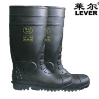 莱尔 纯黑 高筒雨鞋 43码 SM-2-99 (双)