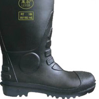 莱尔 纯黑 高筒雨鞋 43码 SM-2-99 (双)