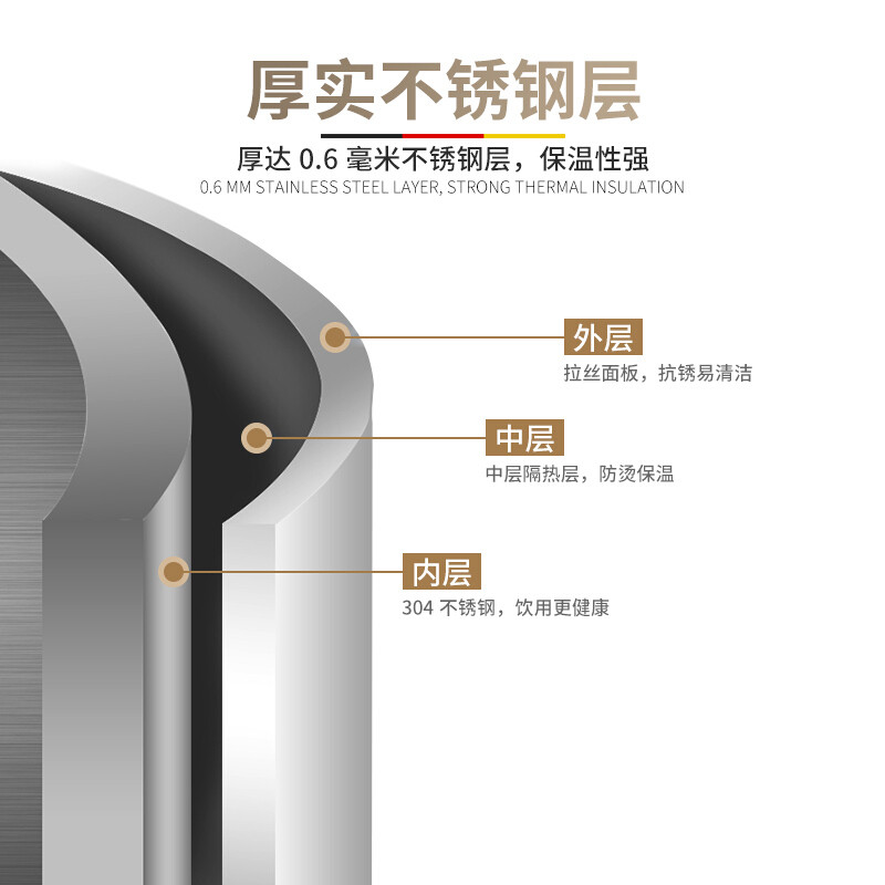 德玛仕(DEMASHI)开水器商用 开水机 开水桶 烧水炉 不锈钢全自动电热开水器 KS-90P(标准款)(380V)