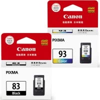 佳能(Canon) PG-83/CL-93 黑色/彩色墨盒 (适用E618/E608/E518)