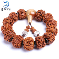 月印百川 金刚菩提手串男女款五瓣金刚手链高密度金刚菩提子文玩佛珠手串
