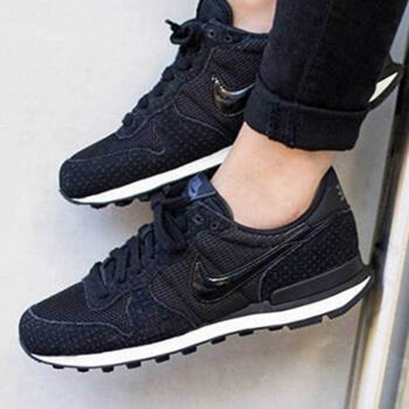 耐克（NIKE）新款女子 INTERNATIONALIST华夫底复古运动休闲慢跑鞋 828407-003