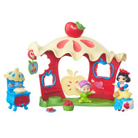 孩之宝HASBRO迪士尼公主迷你人物情景装B7165/B5344 白雪公主套装女孩玩具儿童生日节日新年礼物动漫周边