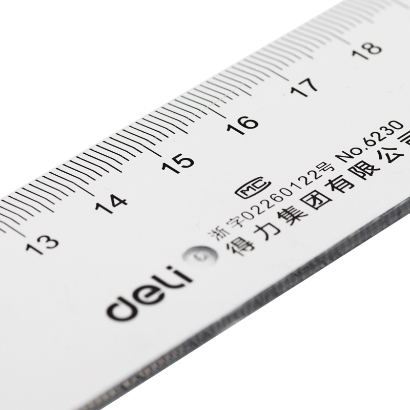 得力(deli)6230直尺30cm(20只装)
