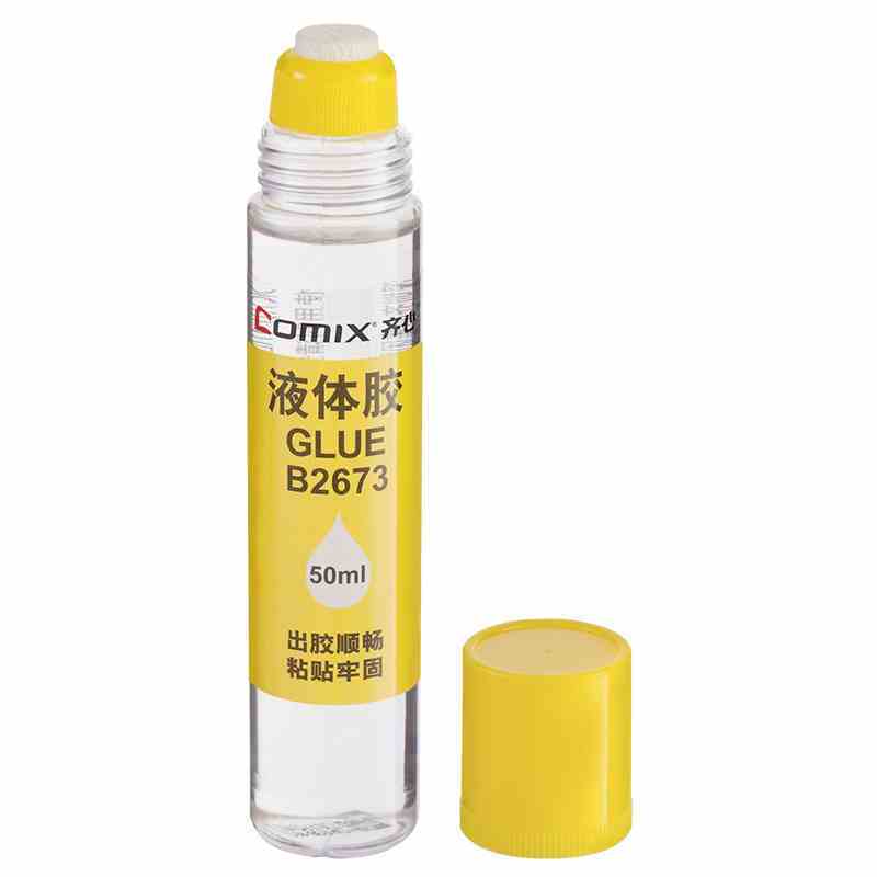 齐心 B2673 健康胶水 50ML 海绵头(12个装)
