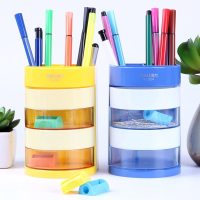 得力笔筒904 四层笔筒 (个)