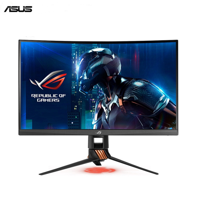 华硕(ASUS)PG27VQ 27英寸165HZ 1800R曲率 2K高分G-Sync信仰灯效电竞显示器