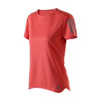 adidas阿迪达斯女子短袖T恤2018新款跑步训练休闲运动服CF2140