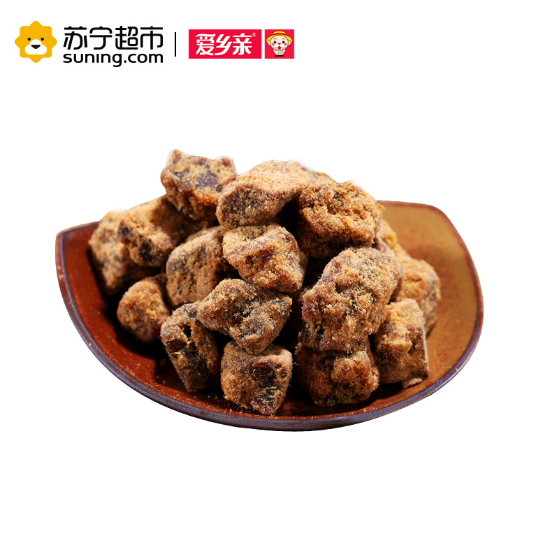 爱乡亲 肉干肉脯 牛肉粒100g(休闲零食)