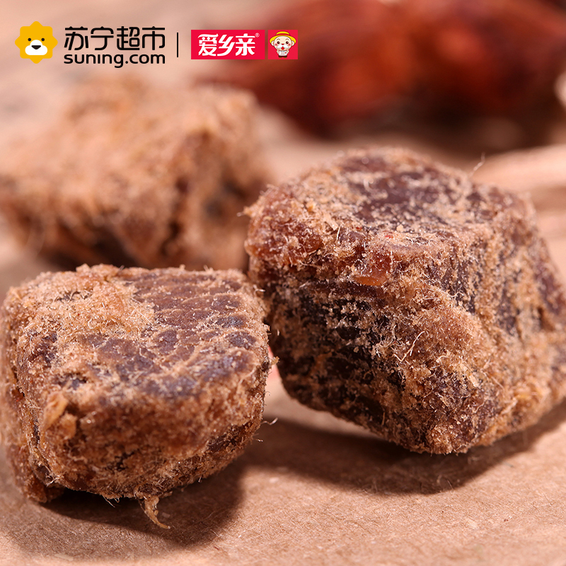 爱乡亲 肉干肉脯 牛肉粒100g(休闲零食)