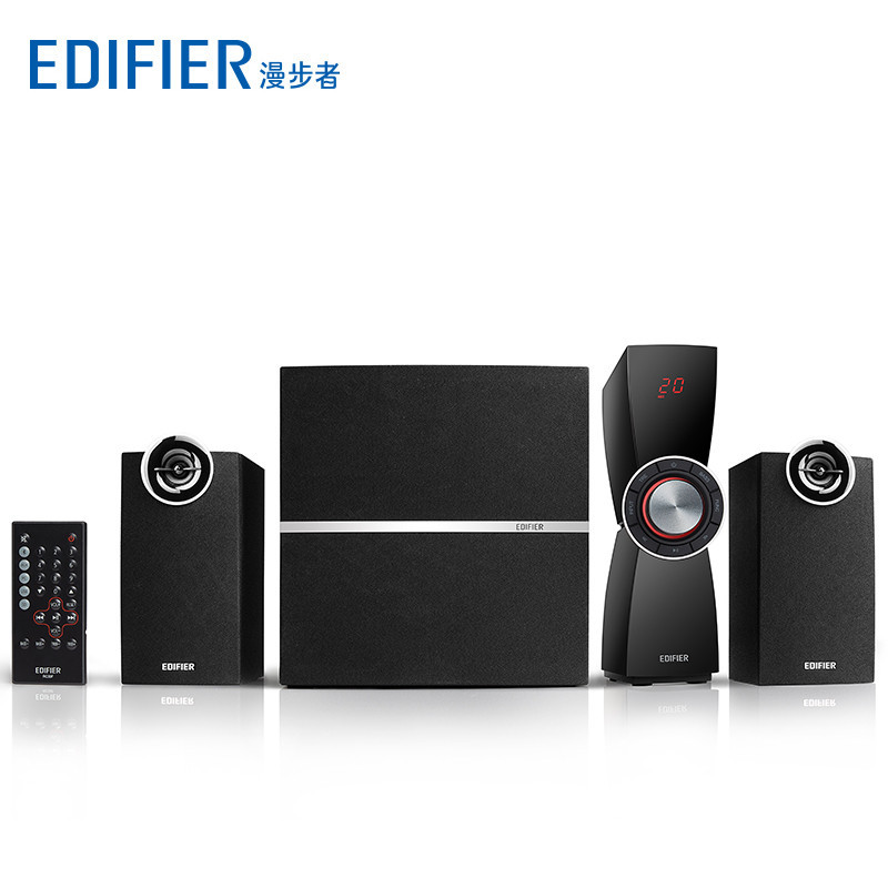 漫步者(EDIFIER) 2.1无线蓝牙 插卡U盘 音箱 C2XB (台)