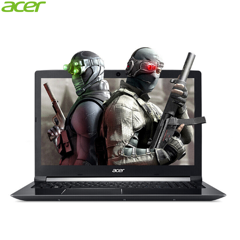 宏碁(acer)威武骑士A715 15.6英寸游戏笔记本电脑(I5-7300HQ 8G 1T+128G固 4G独 高清)
