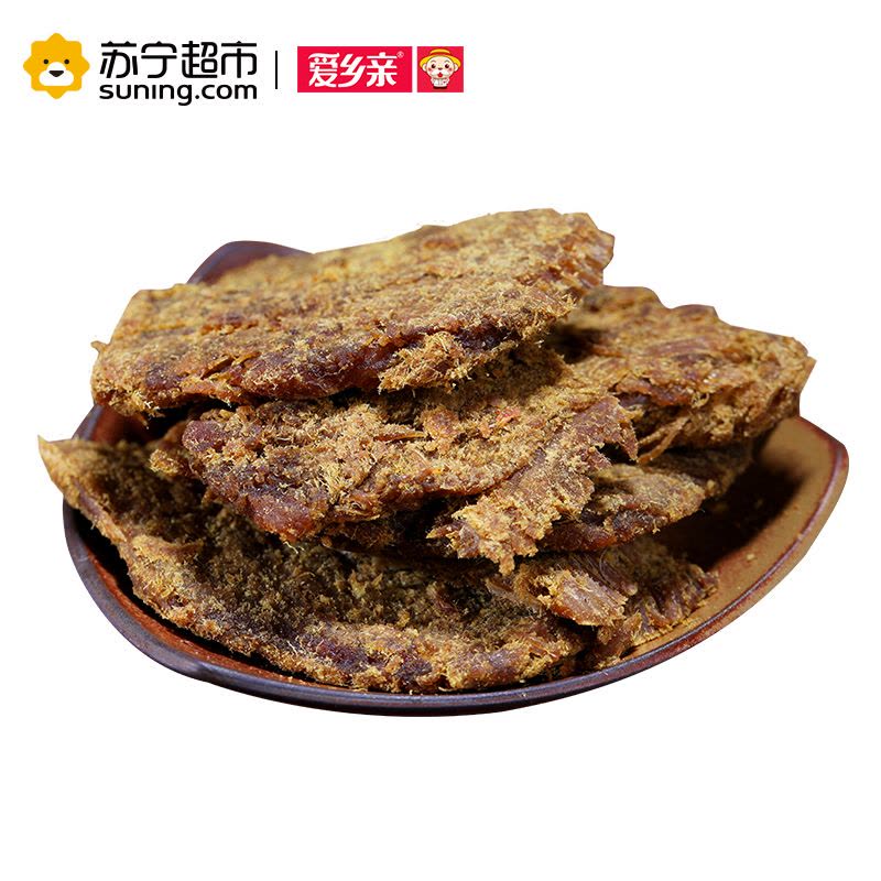 爱乡亲 肉干肉脯 牛肉干100g(休闲零食)图片