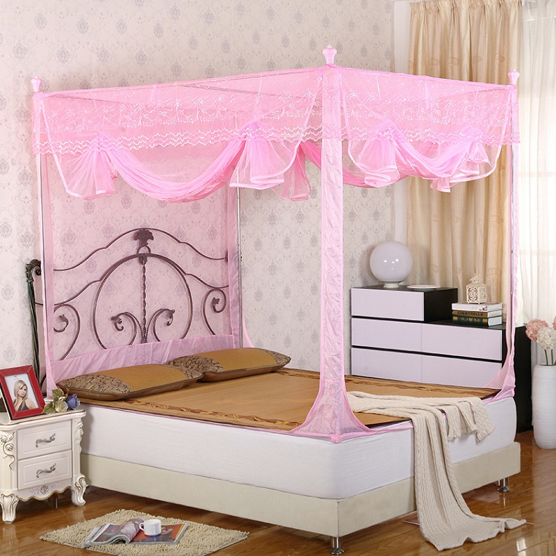 叮不易 方顶 三开门拉链 不锈钢防蚊 蚊帐 302钢1.5m(单位:顶)