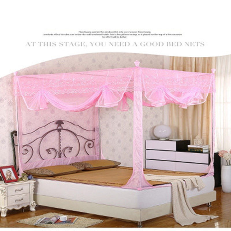 叮不易 方顶 三开门拉链 不锈钢防蚊 蚊帐 302钢1.5m(单位:顶)