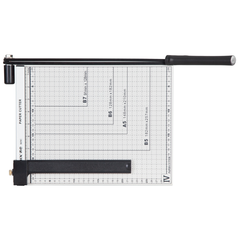 齐心 B2781 钢质切纸刀 A4高清大图